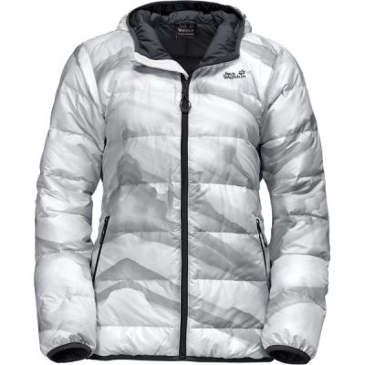 Chaquetas Jack Wolfskin Helium Ice Mujer - Blancas - Chile OFV396728